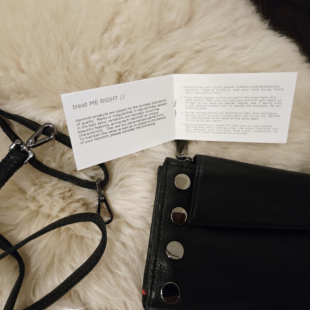 Hammitt Black Levy Wallet/Crossbody - Picture 3 of 16